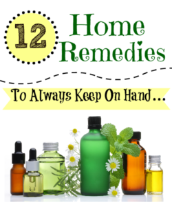 These hom remedies will save me so much money in medical bills!