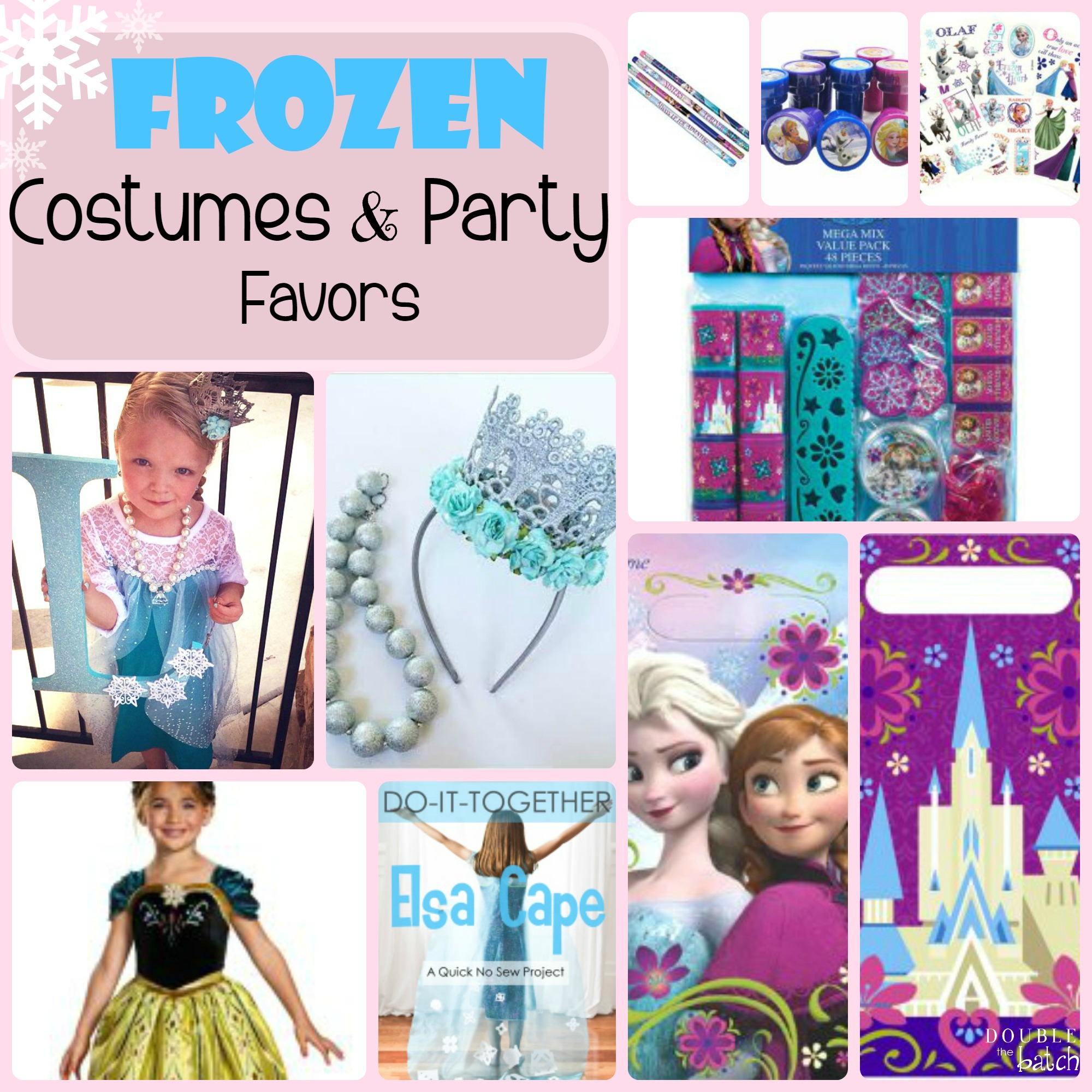 The Best Frozen Costumes And Party Favors - Uplifting Mayhem