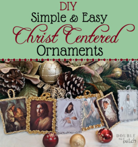 These ornaments are so easy to make and look beautiful on the Christmas tree!