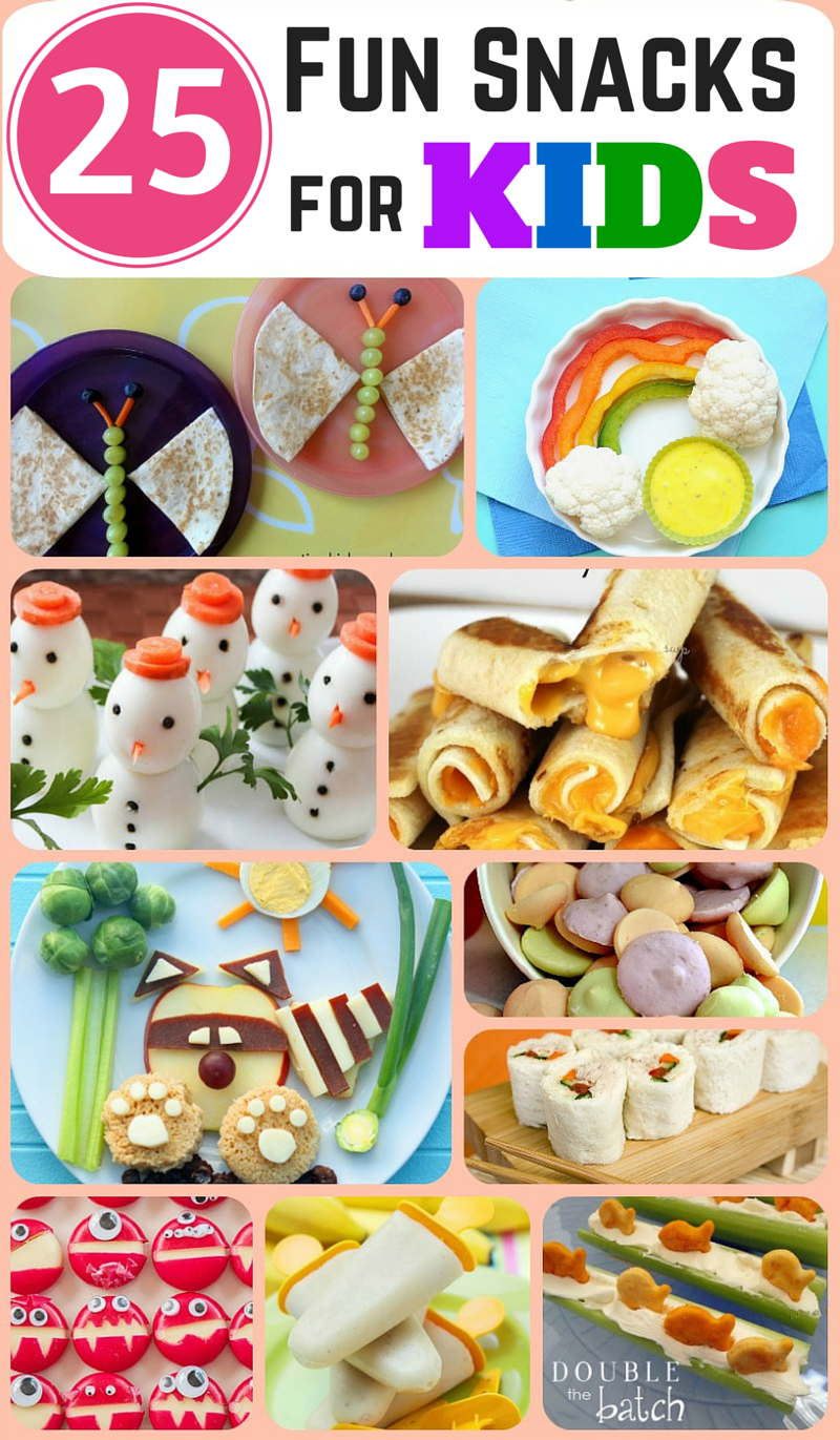 25 Fun and Healthy Snacks For Kids - Creative Snacks For Kids
