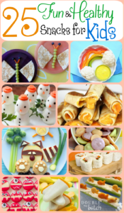 Fun and Healthy snacks for kids! My kids will EAT THESE UP!