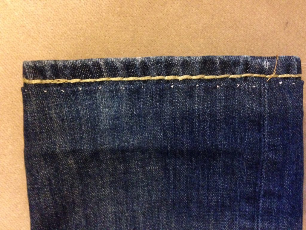 How to Hem Your Pants by Hand and Keep the Original Stitching ...