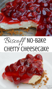 Award winning cheesecake recipe combined with Biscoff cookie crust! Simple and delicious!