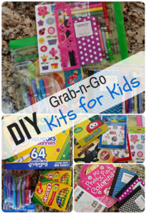 What started as a simple idea, has become an obsession! My kids love these grab n go kits! (kids activities, DIY)