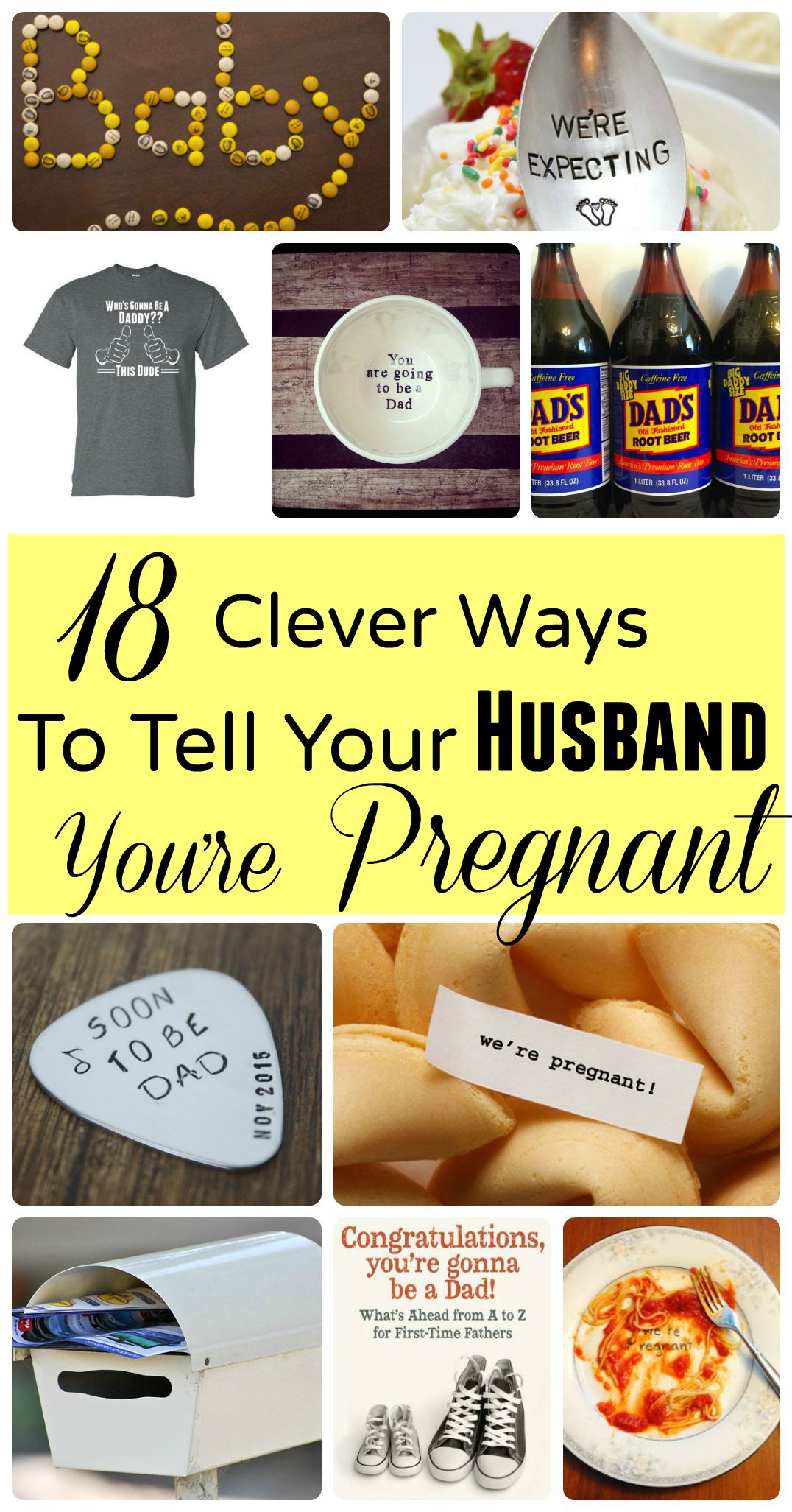 Diy Pregnancy Announcement To Husband