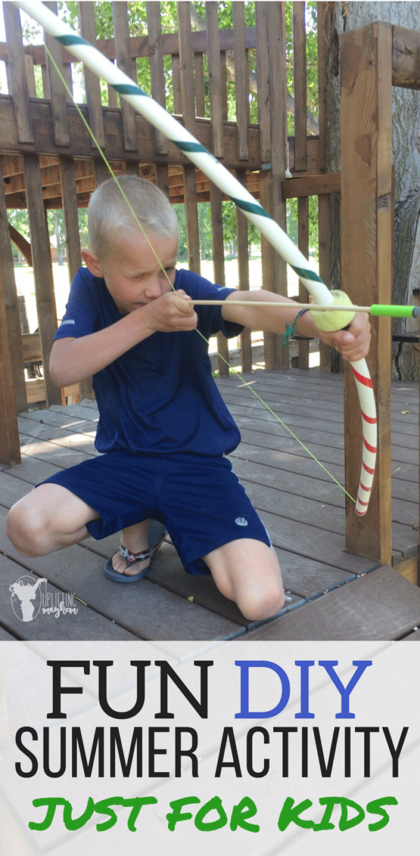 DIY - The ULTIMATE PVC Bow And Arrow! - Uplifting Mayhem