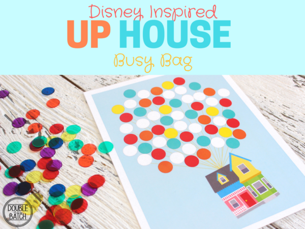 UP HOUSE INSPIRED BUSY BAG plus FREE Printable - Uplifting Mayhem