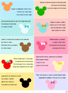 Disney Scavenger Hunt - Clues 2