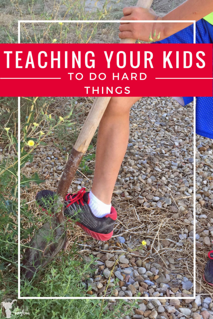 Teaching your kids how to do hard things - Uplifting Mayhem