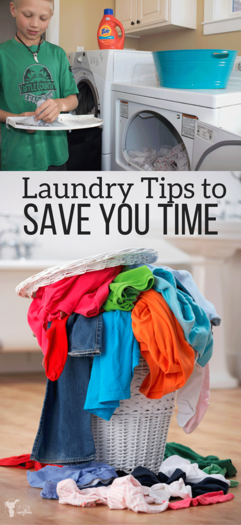 Laundry Tips to Save you Time - Uplifting Mayhem