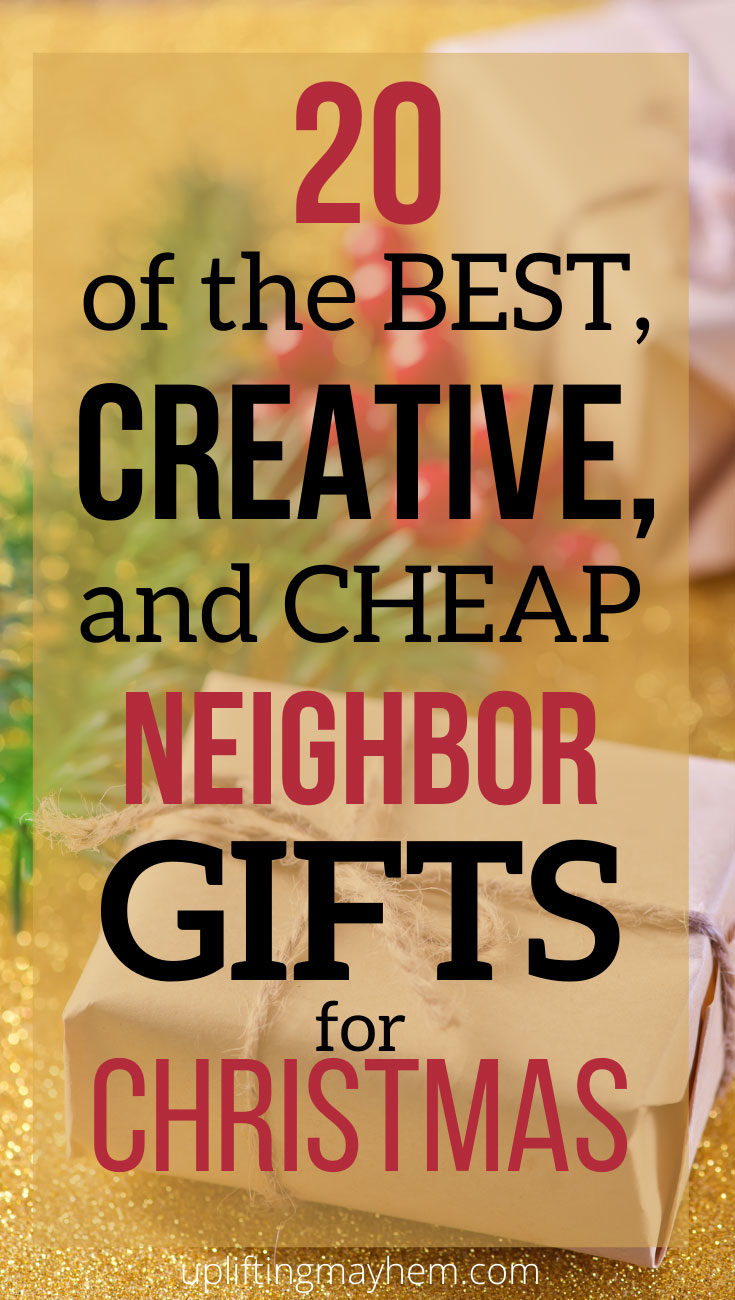 20 Best Creative And Cheap Neighbor Gifts For Christmas