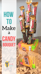 Affordable DIY Twix Candy Bouquet - Uplifting Mayhem
