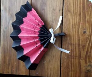 How to Make a Flamenco Dance Paper Fan - Uplifting Mayhem